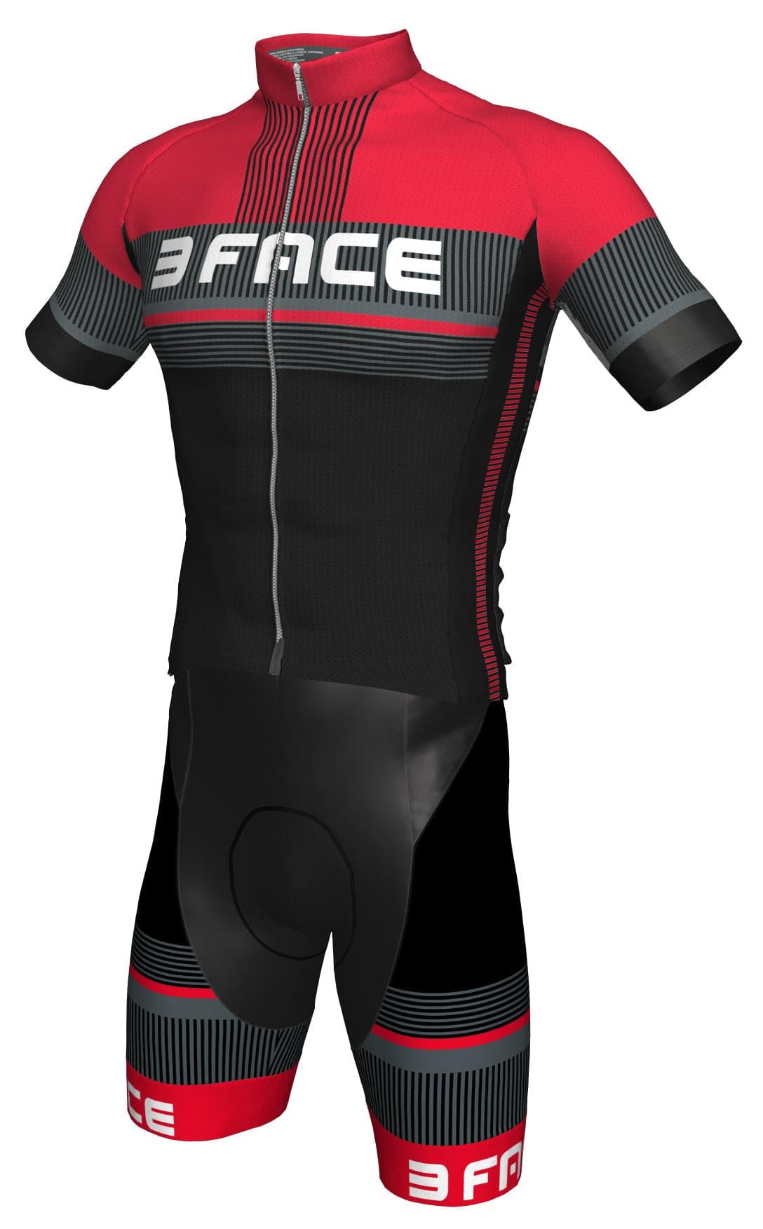 Completo Estivo Deal Tute da ciclista Threeface S YELLOW 