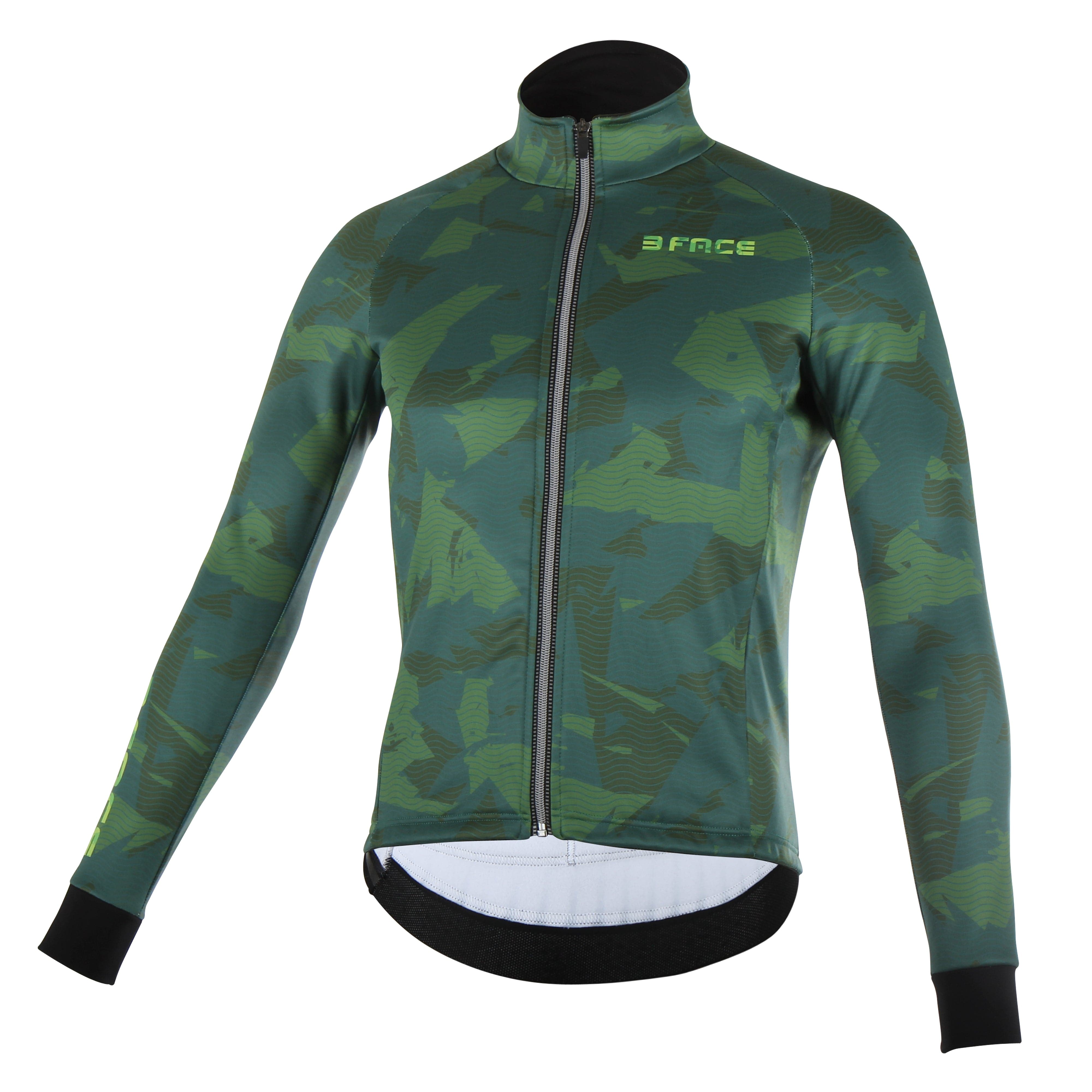 Giubbino Invernale Camaleon Magliette da ciclista Threeface XS orange 