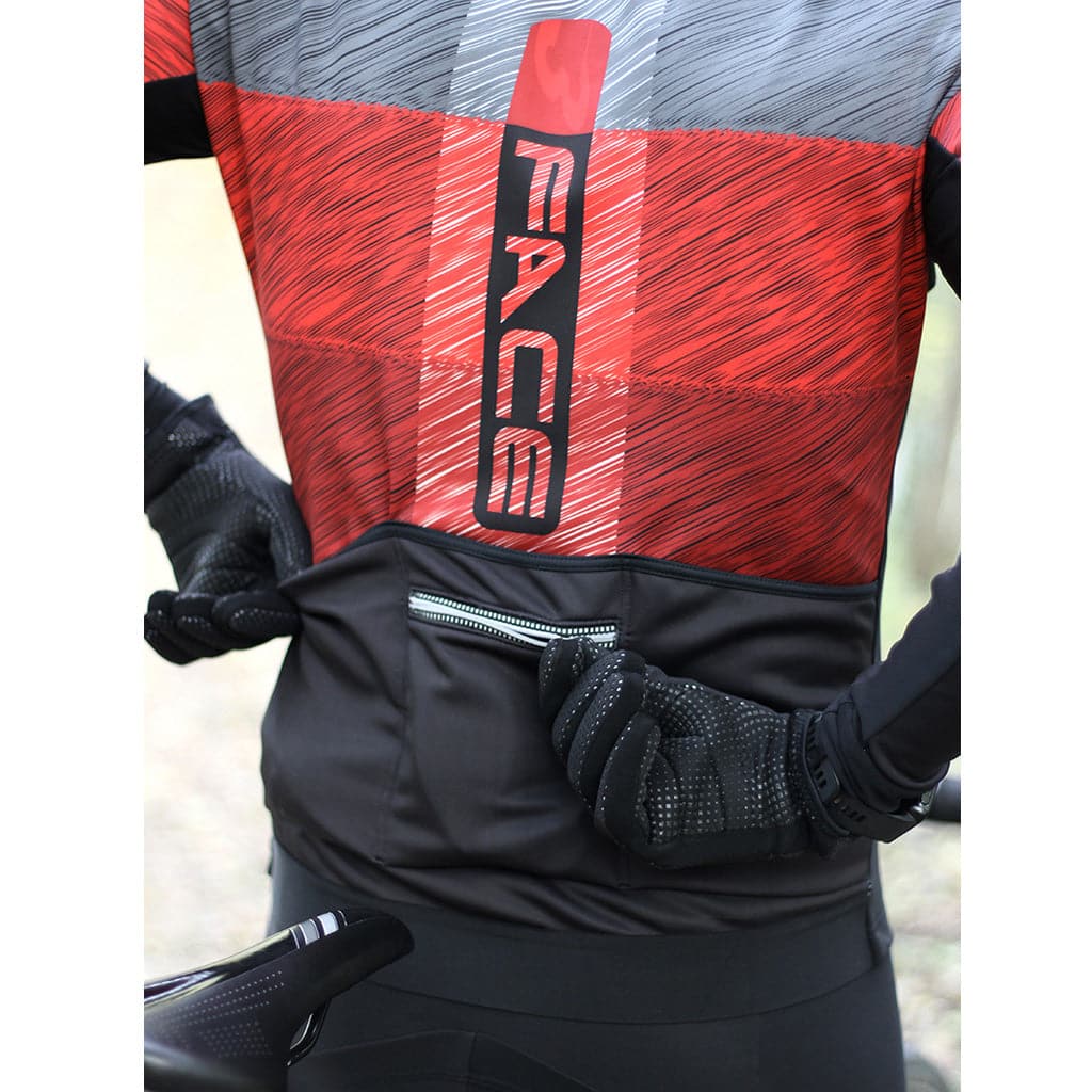 Giubbino Invernale Graphite Magliette da ciclista Threeface 