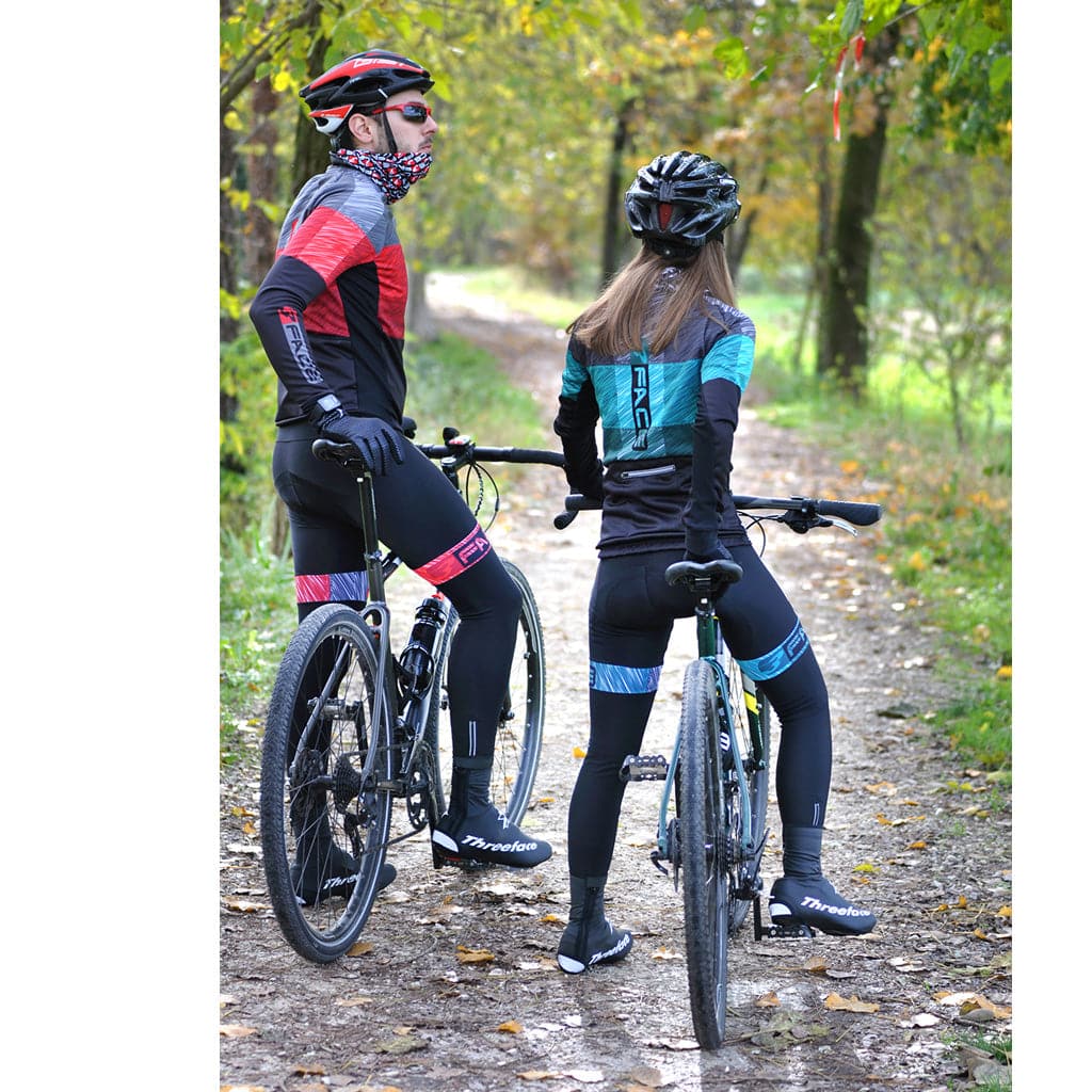 Giubbino Invernale Graphite Magliette da ciclista Threeface 