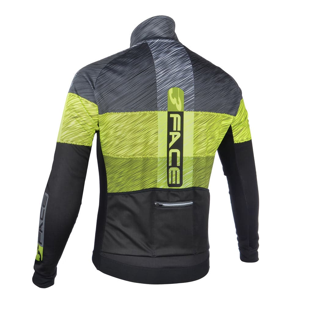 Giubbino Invernale Graphite Magliette da ciclista Threeface 