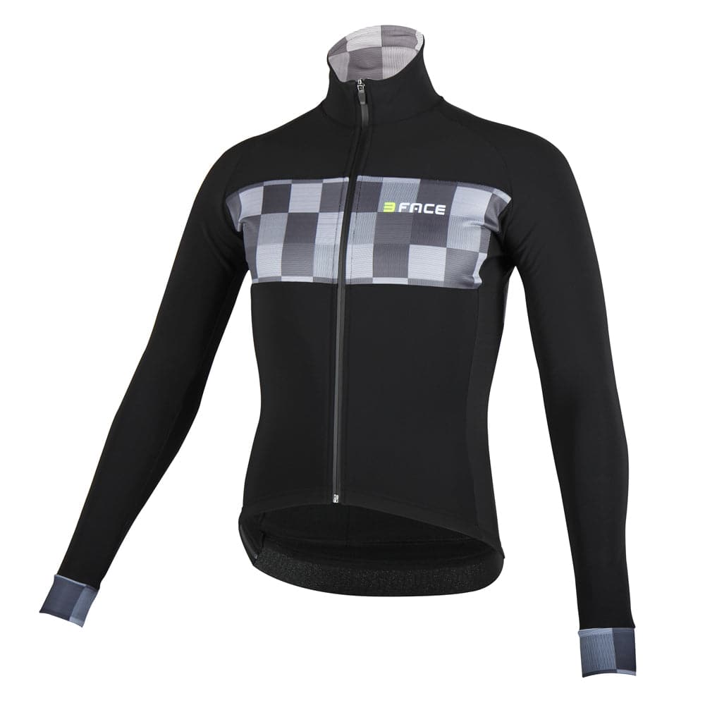 Giubbino Invernale Qubo Magliette da ciclista Threeface S yellow 