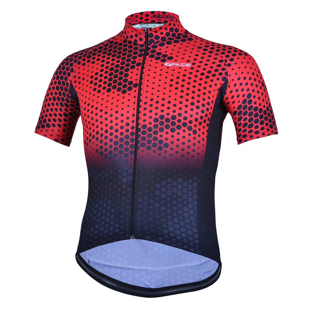Maglia manica corta Alvear Magliette da ciclista Threeface S red 