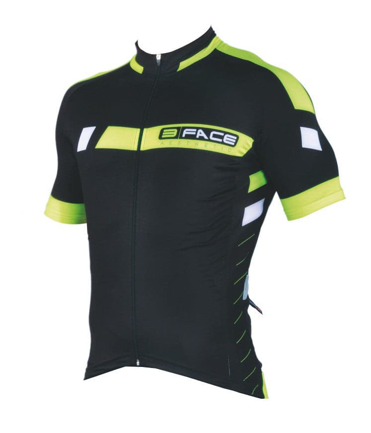 Maglia manica corta Flux Magliette da ciclista Threeface S 