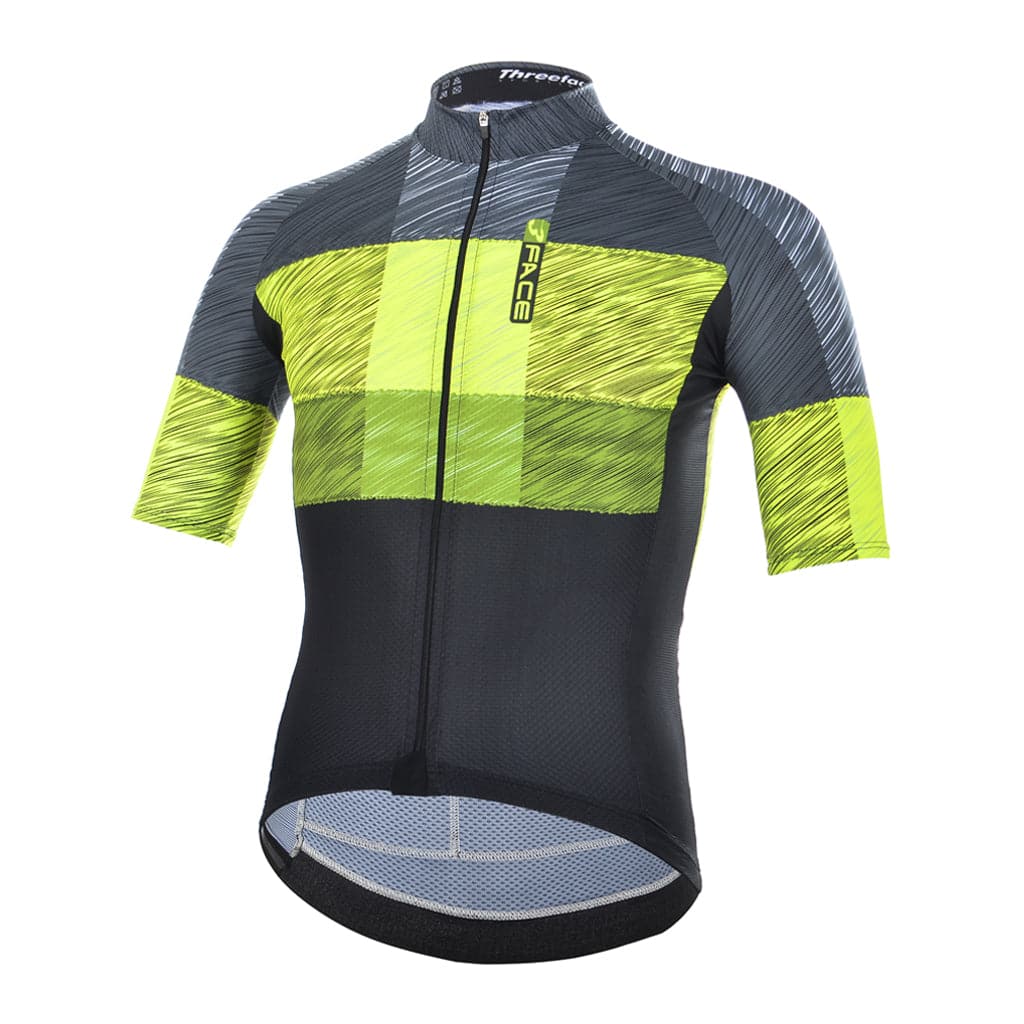 Maglia manica corta Graphite Magliette da ciclista Threeface XS yellow 