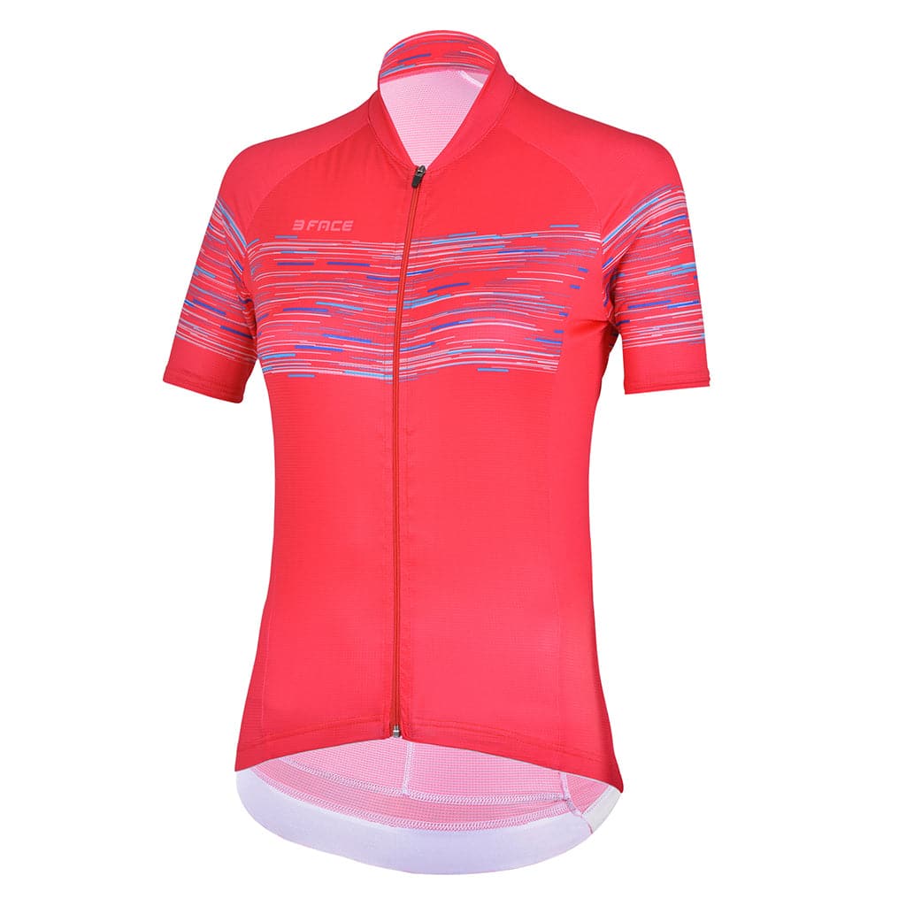 Maglia manica corta Nimble Donna Magliette da ciclista Threeface S | EU 36 LightCoral 