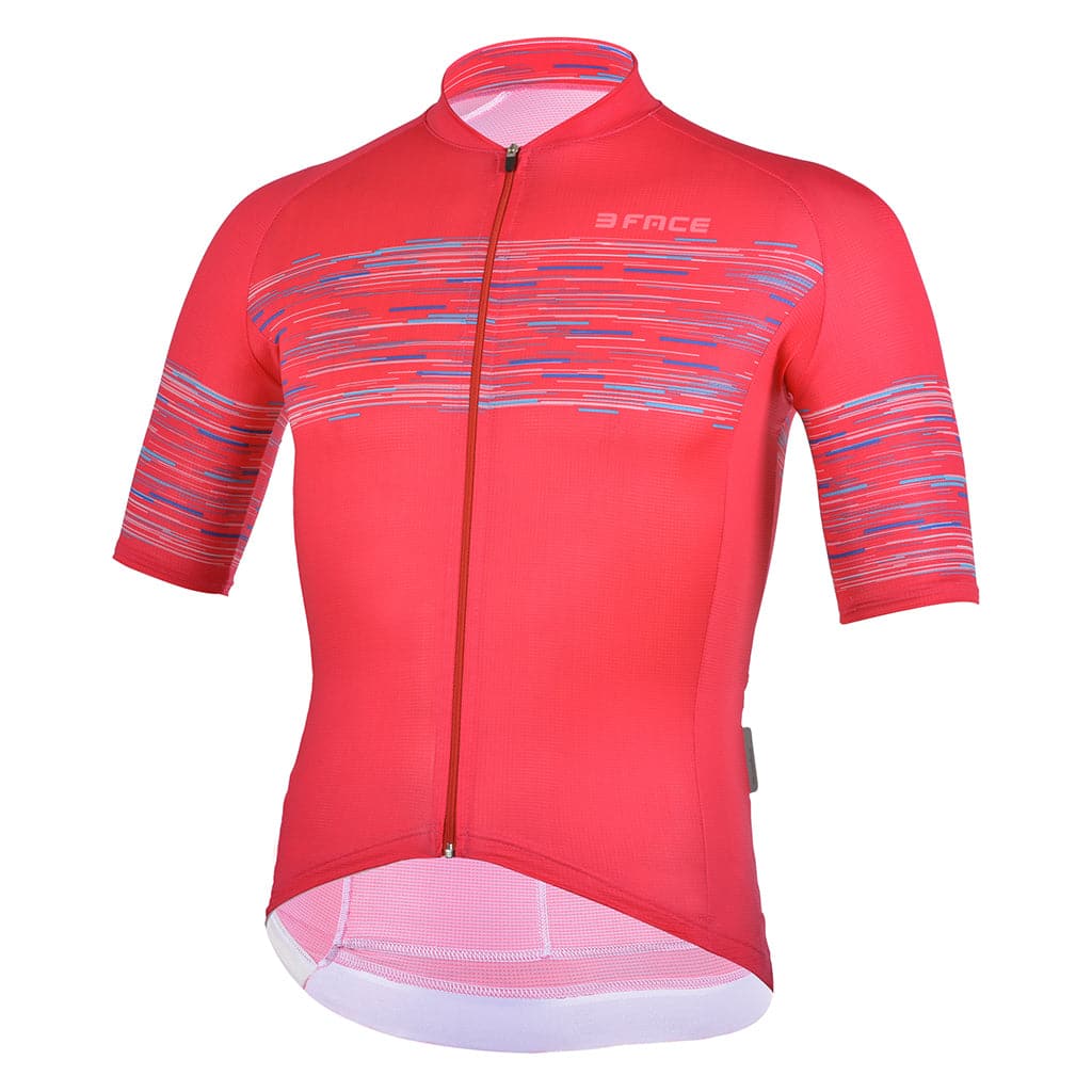 Maglia manica corta Nimble Magliette da ciclista Threeface S LightCoral 