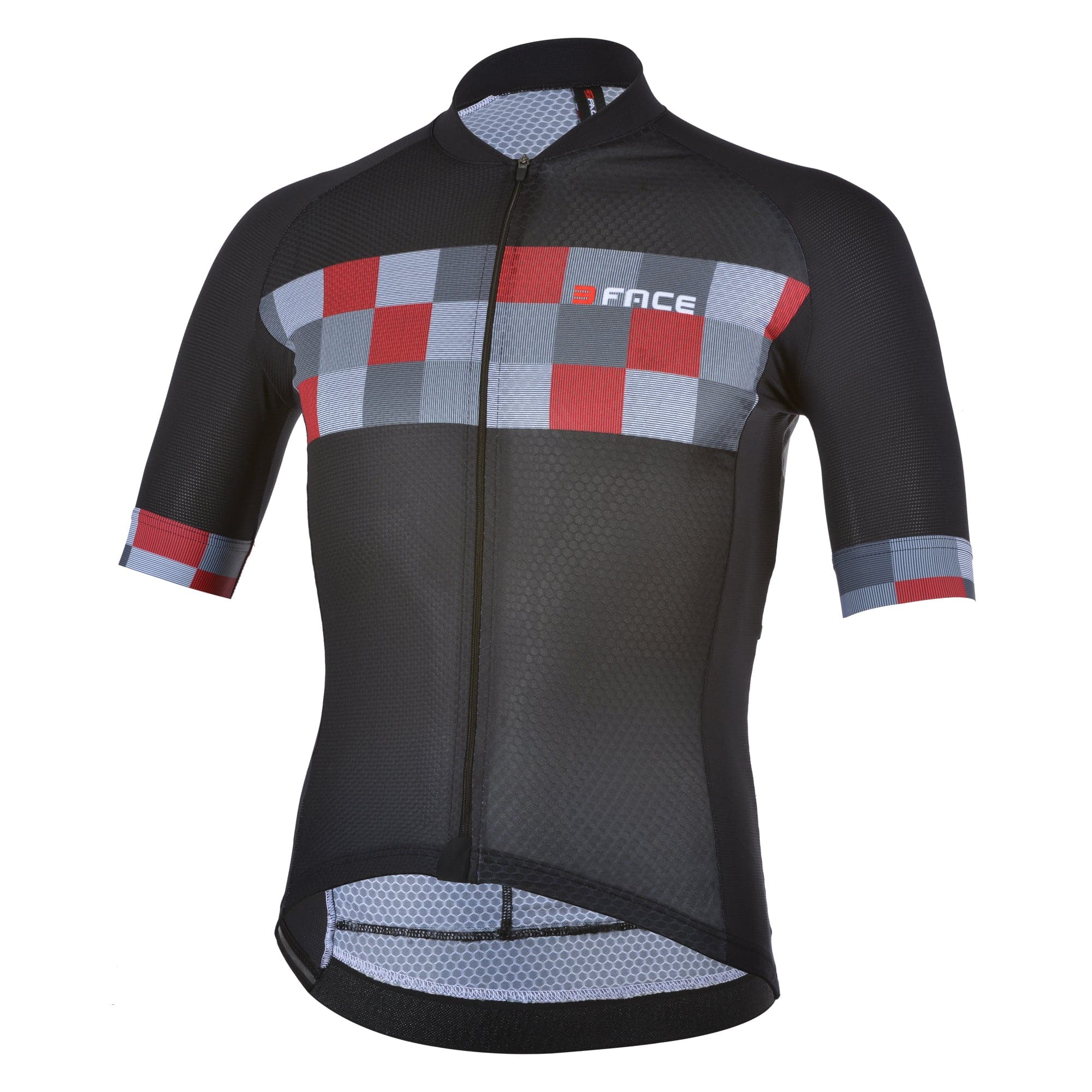 Maglia manica corta Qubo Magliette da ciclista Threeface S blue 