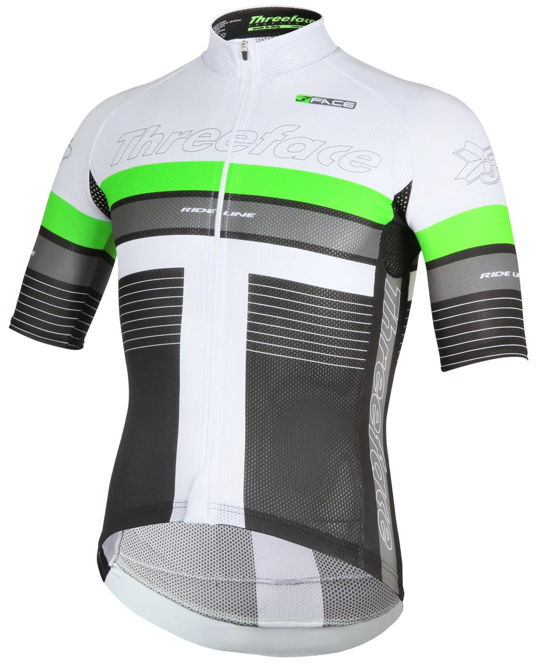 Maglia manica corta Quick Dry Magliette da ciclista Threeface 