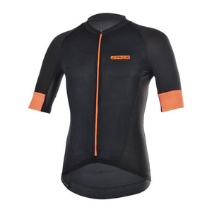 Maglia manica corta Speedy Magliette da ciclista Threeface S orange 