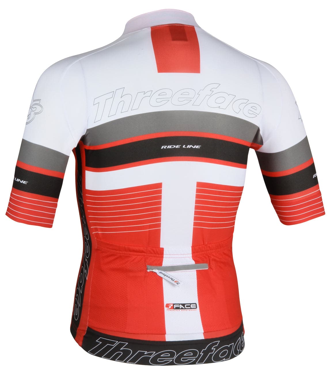 Maglia manica corta Top Slim Magliette da ciclista Threeface 