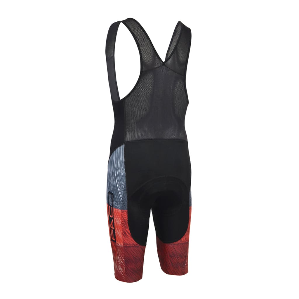 Panta Con Bretelle Graphite Pantaloncini da ciclista Threeface 