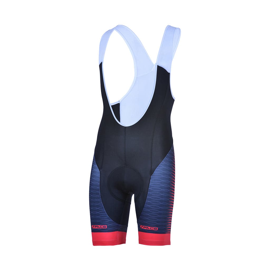 Panta Con Bretelle Helios Pantaloncini da ciclista Threeface S red 