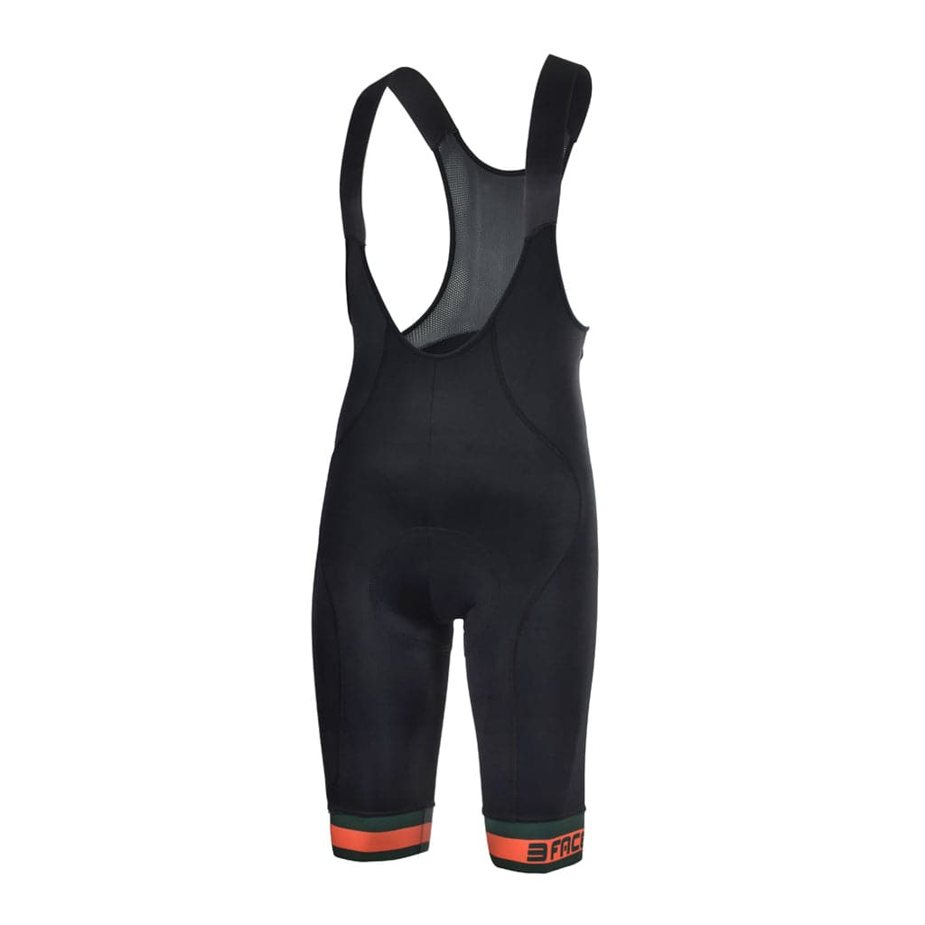 Panta con Bretelle Raised Pantaloncini da ciclista Threeface S green 
