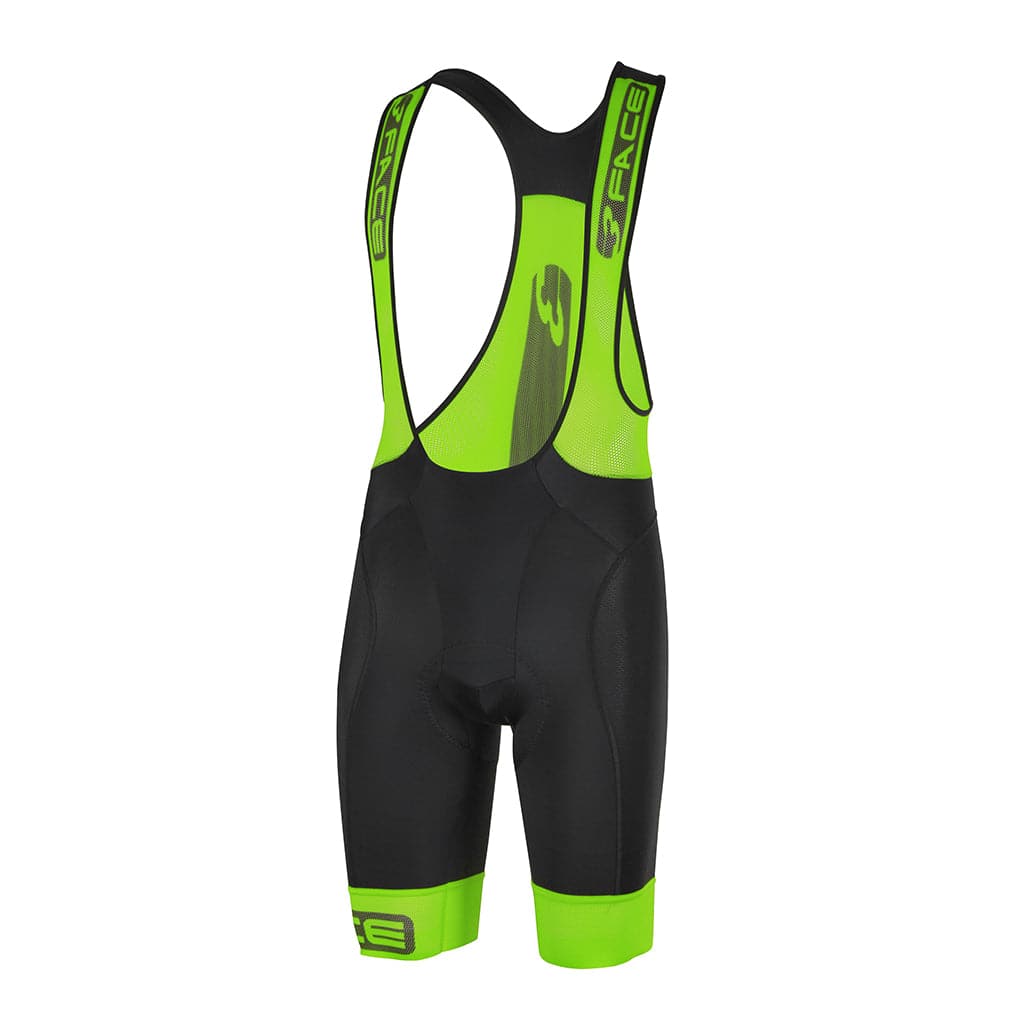 Panta con bretelle Speedy Pantaloncini da ciclista Threeface S yellow 