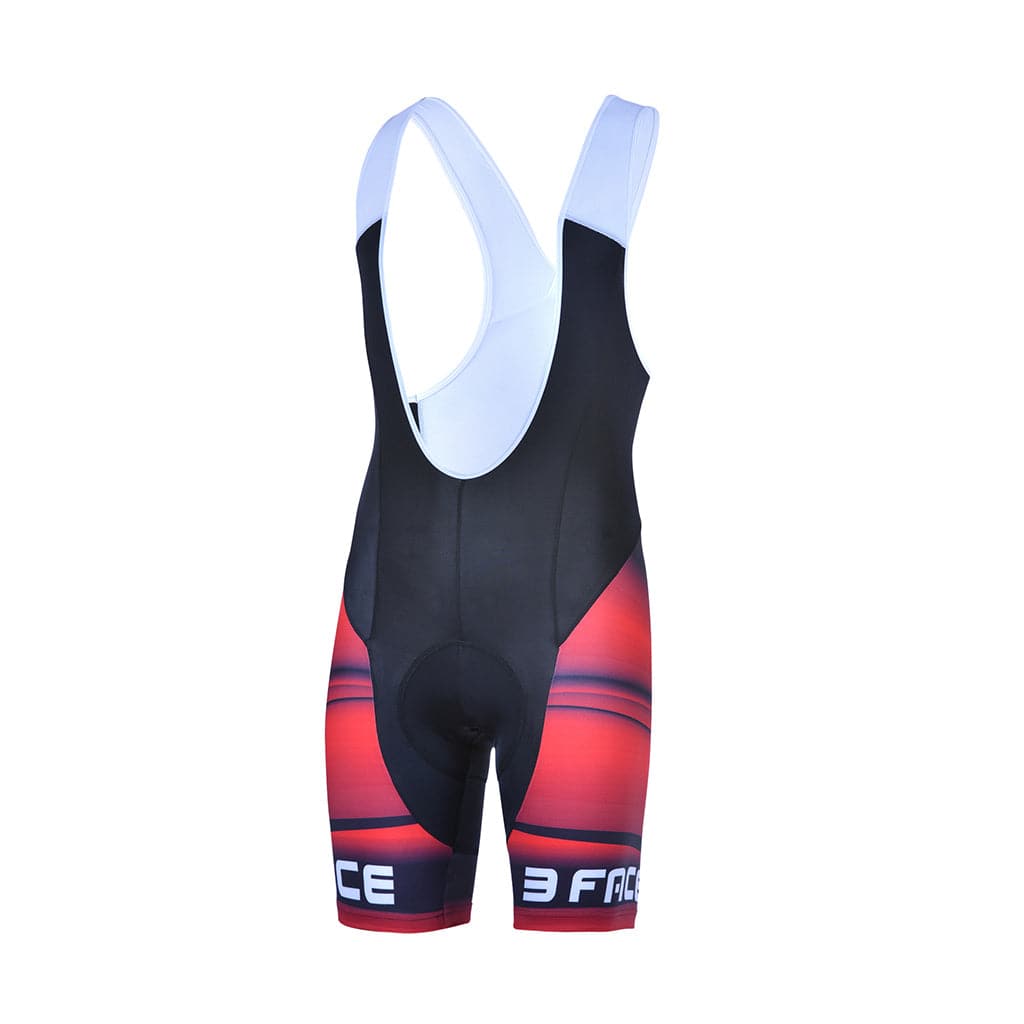 Panta Con Bretelle Spicy Pantaloncini da ciclista Threeface S red 