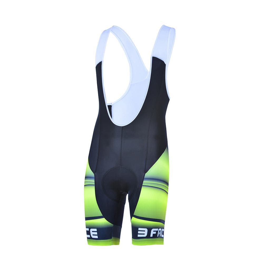 Panta Con Bretelle Spicy Pantaloncini da ciclista Threeface S yellow 