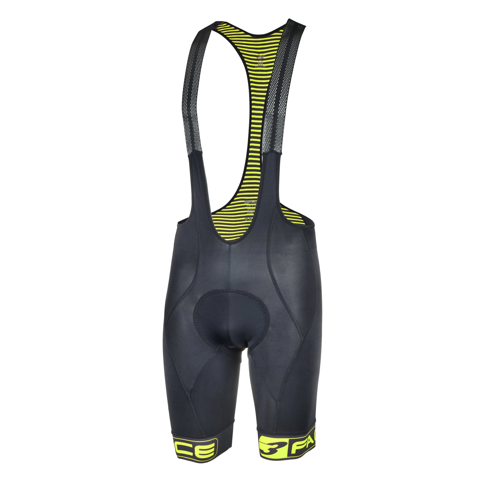 Pantaloncino con bretelle Sat Pantaloncini da ciclista Threeface XS yellow 
